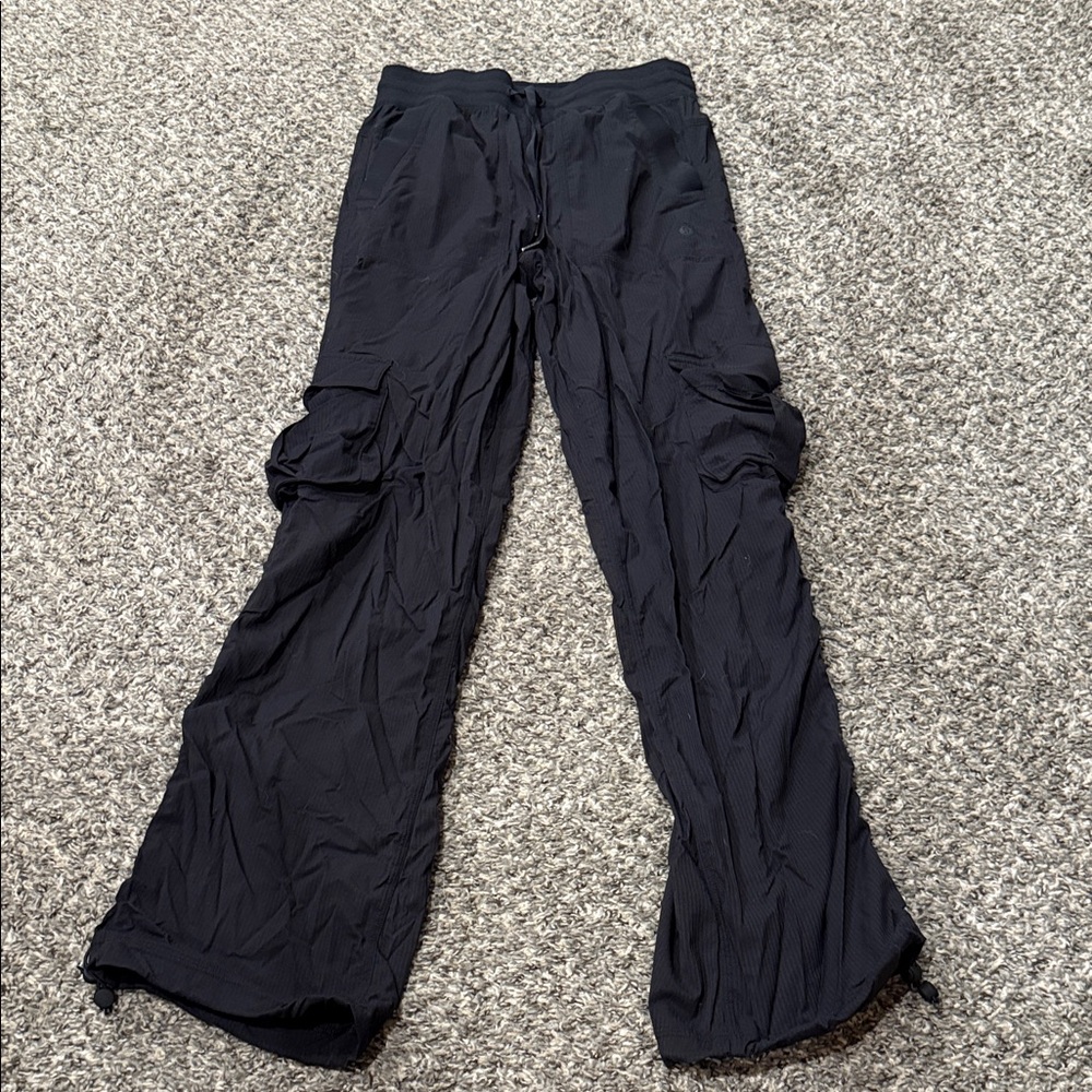 Lulu Black Cargo Pants